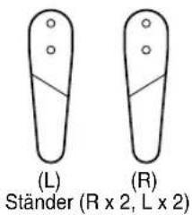 (L) Ständer (R x 2, L x 2)