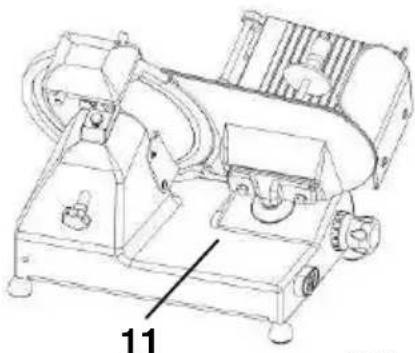 BARTSCHER 275 - Schnittgutablage und Gehäuse - 1