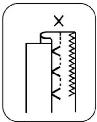 BESTRON D270A13 - BLINDSAUM (Sonderzubehör) / BLIND STITCH (Optional) / BLINDE ZOOM (Sondertoebehoren) / OURLET AVEUGLE (Option) - 3