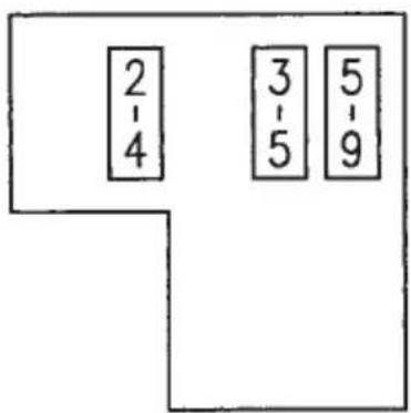 2 4 3 5 5 9