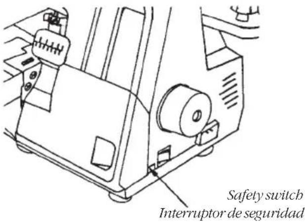 Safety switch Interruptor de seguridad