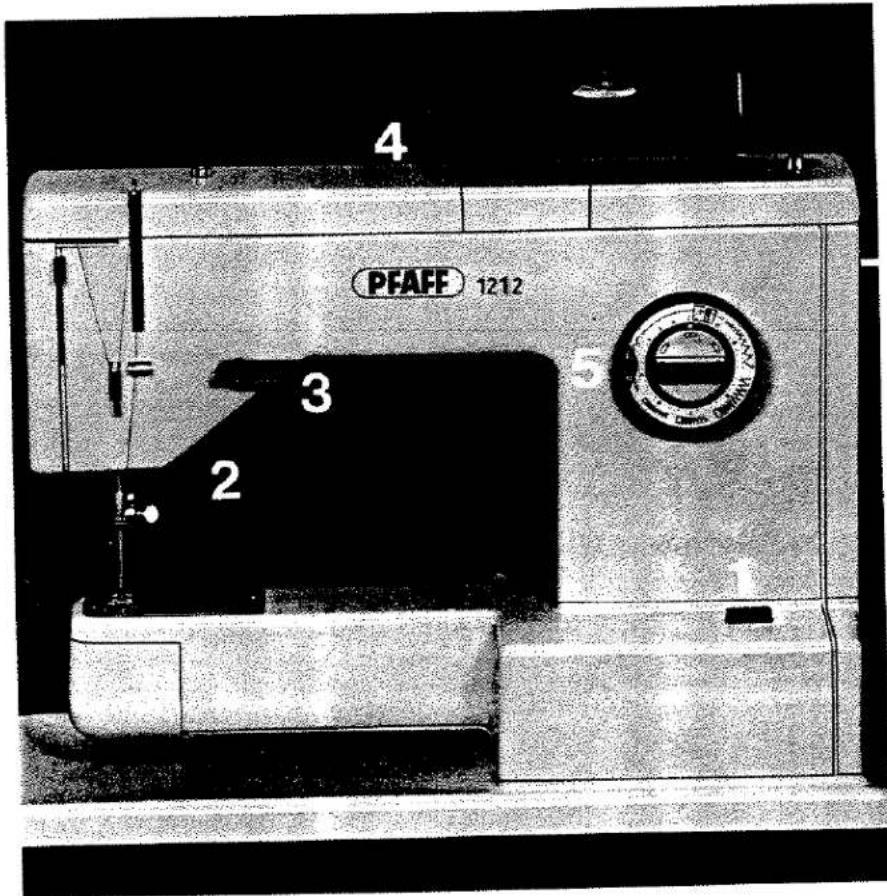 PFAFF 1212 3 2 5 4