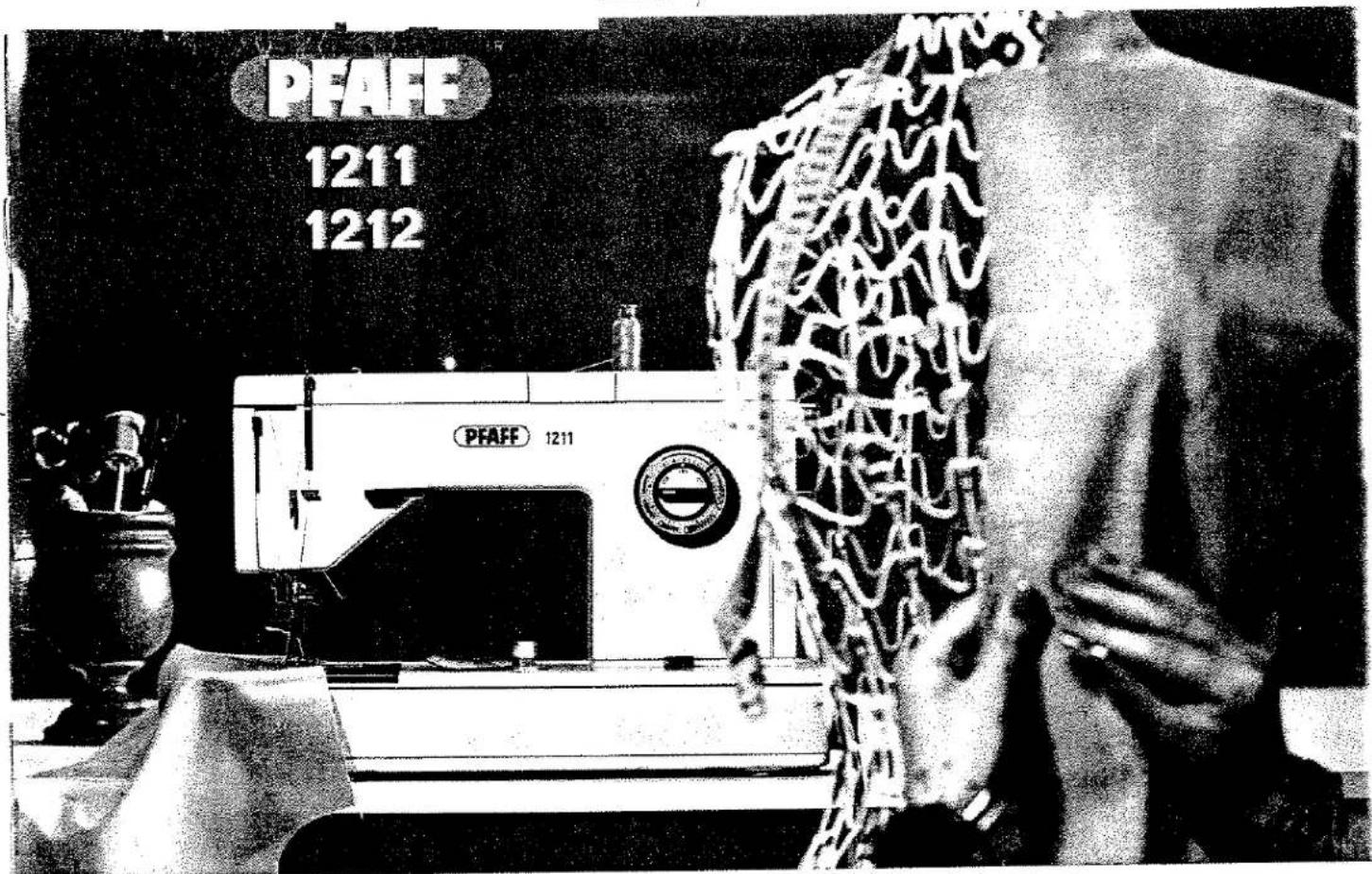 PFAFF 1211 1212 PFAFF 1211