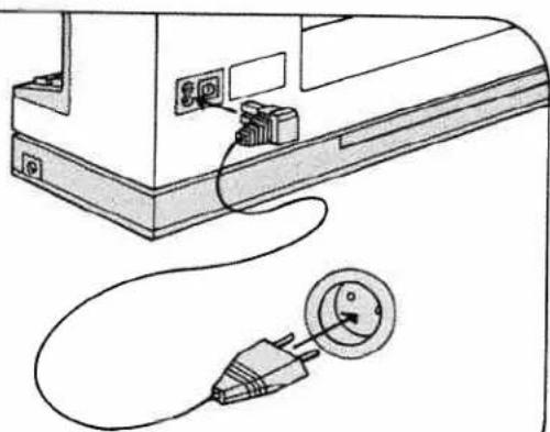 PFAFF creative 1469 - Branchement électrique - 1