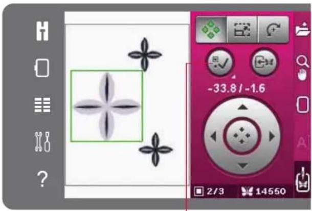 PFAFF creative 3.0 - Supprimer un motif - 1