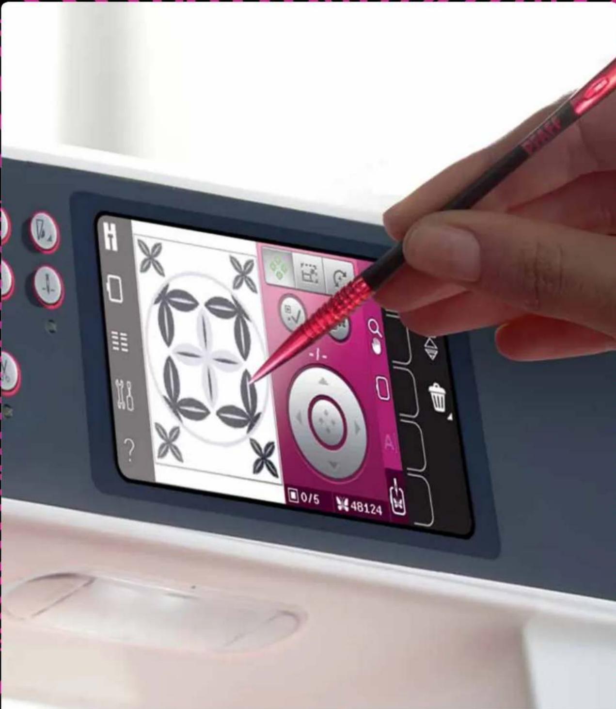 PFAFF creative 3.0 - Démarrer la broderie - 8