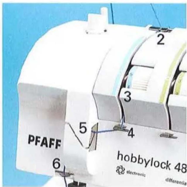 PFAFF 6 5 3 2 4 hobbylock 48 électronique différentiel