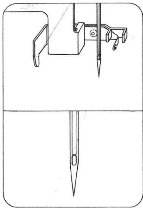 PFAFF tipmatic 1147 - Inserimento del filo superiore: - 4