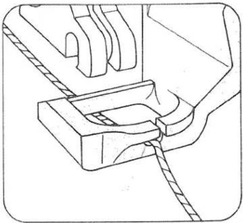 Technical line drawing of a mechanical assembly with no visible text or symbols.