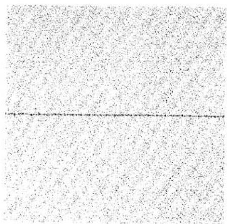 Texte scanné de clauses contractuelles avec un séparateur de ligne vertical, probablement issu d'un contrat ou d'un document juridique.