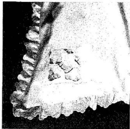 Gros plan d'un objet texturé de forme irrégulière avec une surface rugueuse et stratifiée sur fond noir (sans texte ni symboles visibles).