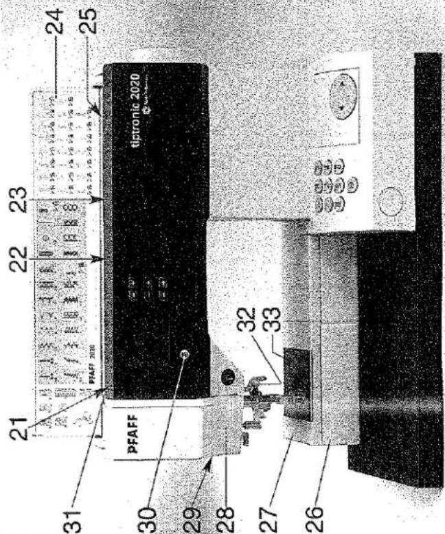 21 22 23 24 25 31 PFAFF 2020 30 PFAFF tiptronic 2020 32 33 29 28 27 26