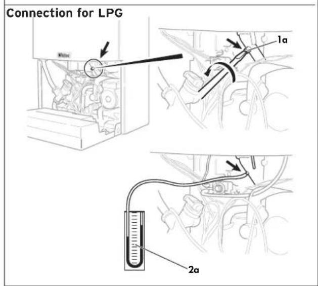 Connection for LPG Mini 1a 2a