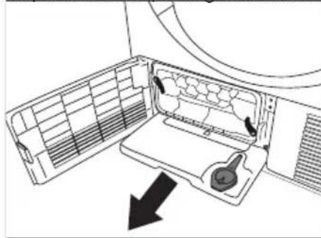 Diagram of a car air conditioner unit showing airflow path and component placement.