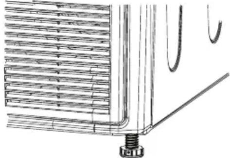BEKO DC 7110 - Voetjes verstellen - 1