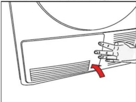 BEKO DC 7110 - Voor de condensor: - 5