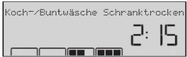 Koch-/Buntwäsche Schranktrocken 2:15
