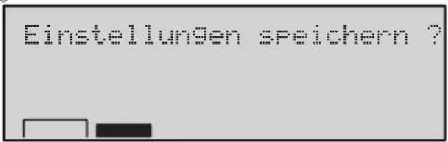 Einstellungen speichern ?