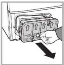 INDESIT IDC 73 - Unidad de condensación - Es necesario limpiar la pelusa del condensador cada mes. - 2