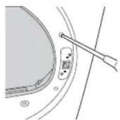 SAMSUNG SDC1H709 - DRAAIRICHTING VAN DE DEUR WIJZIGEN(SDC1H709/ SDC1H719/ SDC35701/ SDC35711) - 11