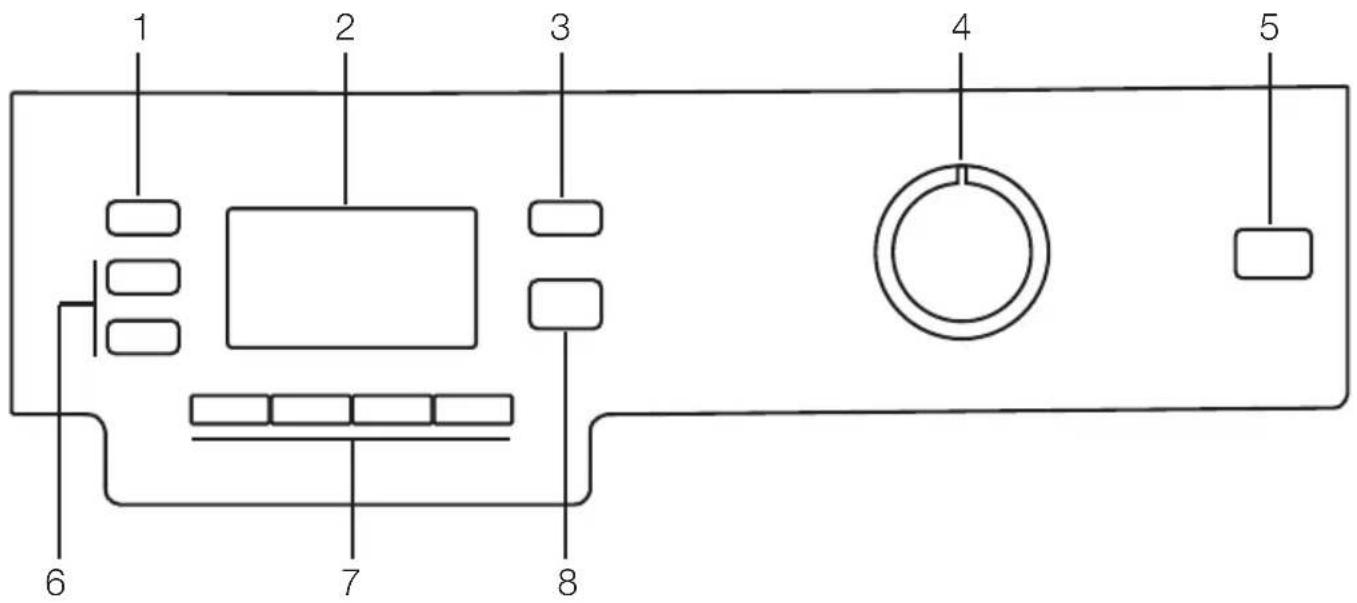 BLOMBERG WNF 7402 AE20 - Bandeau de commande - 1
