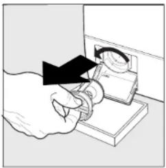 Edy W 612 - Het pluizenfilter (fig. 12) - 1