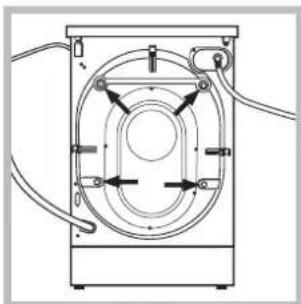 HOTPOINT Aqualtis AQ9D 68 U H - Déballage et mise à niveau Déballage - 1