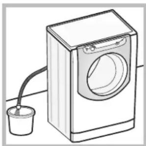 HOTPOINT Aqualtis AQ9D 691 U - Ouverture manuelle de la porte hublot - 1