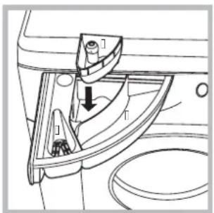 HOTPOINT Maxi ECO8D 169 - Skuffe til vaskemiddel - 1