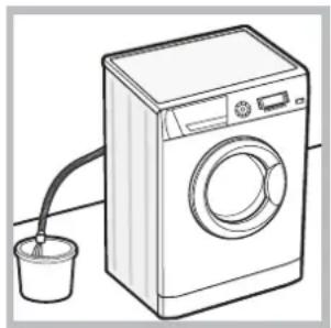 HOTPOINT Maxi ECO8D 169 - Luukkuoven manuaalinen avaaminen - 1