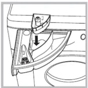 HOTPOINT Maxi ECO8D 169 - Tvättmedelsfack - 1
