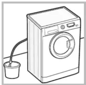 HOTPOINT Maxi WMD 962BX - Manuelles Öffnen der Gerätetür - 1
