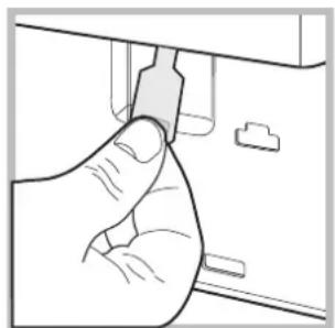HOTPOINT Maxi WMD 962BX - Opening the porthole door manually - 4
