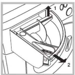 HOTPOINT Maxi WMD 962BX - Nettoyage du tiroir à produits lessiviels. - 1
