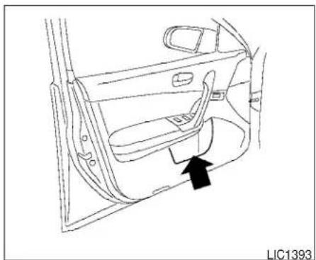 NISSAN Maxima (2009) - RANGEMENT - 1
