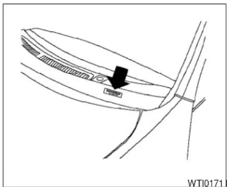 NISSAN Maxima (2009) - IDENTIFICATION DU VÉHICULE - 1