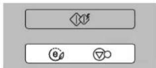 Diagram showing two rectangular blocks with icons: a lightning bolt symbol above and two circular symbols below, one labeled 'E' with a dashed line and the other with a triangle.