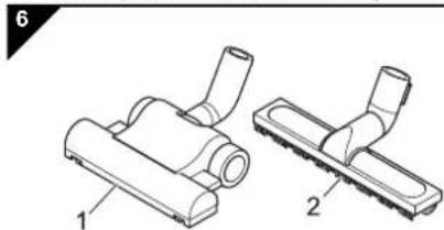 SILVERCREST SBS 1400 A1 - Utilizzo di altre bocchette (accessori) - 2