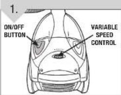 1. ON/OFF BUTTON VARIABLE SPEED CONTROL