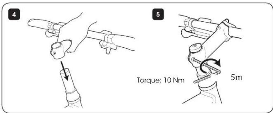 4 5 Torque: 10 Nm 5m