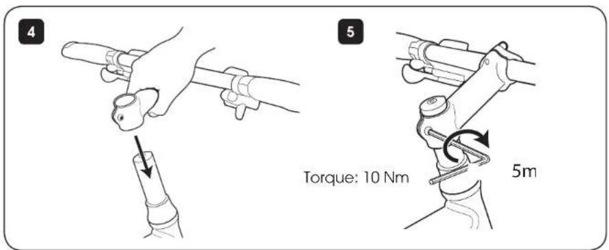 4 5 Torque: 10 Nm 5m