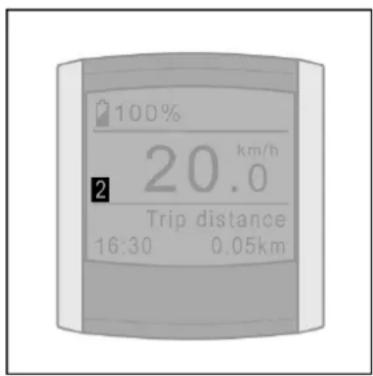 100% 20 km/h 2 Trip distance 16:30 0.05km