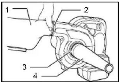 MAKITA BUB142Z - Succión de polvo - 1