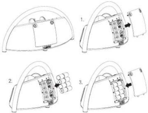 HARMAN KARDON Go + Play Micro - Inserimento delle batterie - 1