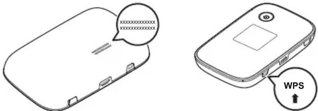 HUAWEI E5776 - SSID e chiave di crittografia della rete wireless - 1
