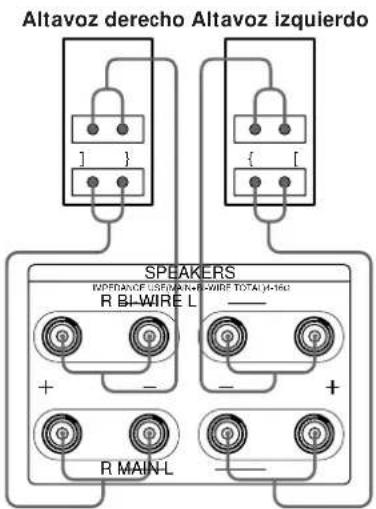 Altavoz derecho Altavoz izquierdo R BLWIRE L R MAIN-L SPBAKERS REFERENCE USE#MA#WIRE TOTAL#1-160