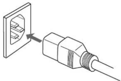 SONY TA-F5000 - Conexión del cable de alimentación - 2