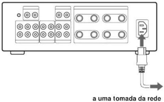 a uma tomada da rede