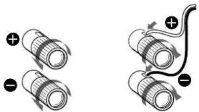 Diagram showing two mechanical or electrical setups with circular components and directional arrows, no text or symbols present.