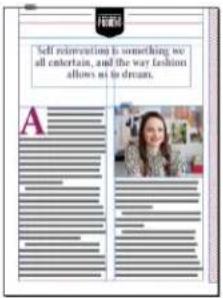 Self-reinvention is something we all entertain, and the way fashion allows us to dream. A